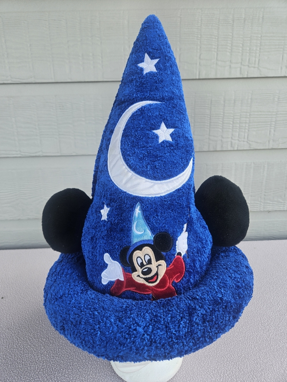 Disney Parks Mickey Mouse Fantasia Apprentice Sorcerer's Wizard Hat w/Ears